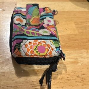 Vera Bradley Colorful Floral Quilted Wallet